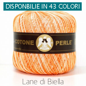 Gomitolo 100% Puro Cotone Gr.50 / 340 Mt Perle’ 8 CT260G