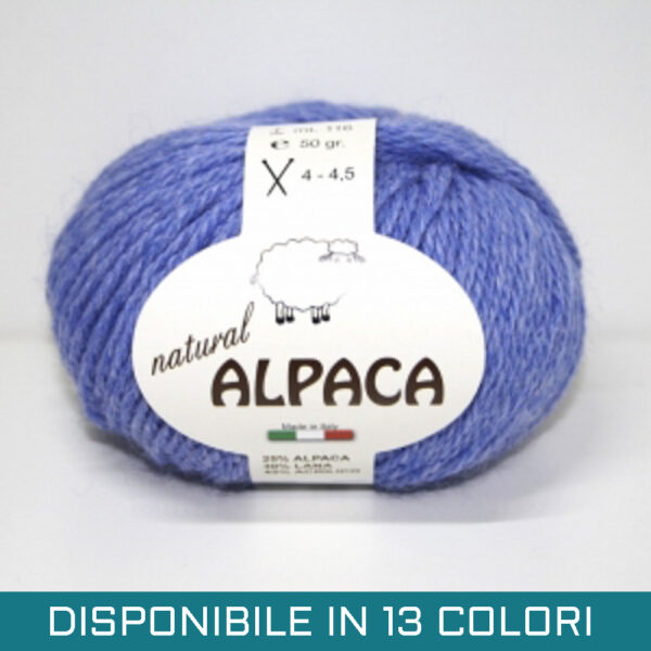 Batuffolo Alpaca Misto Lana Viola