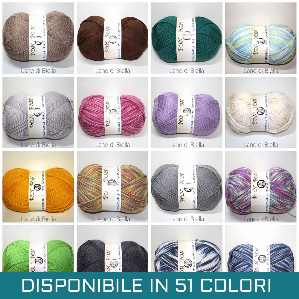 x 6-molti colori disponibili Fatto a mano lana pompon Grande-Circa 8cm 