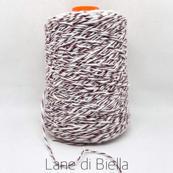 rocca cotone lana polyamide bianco viola