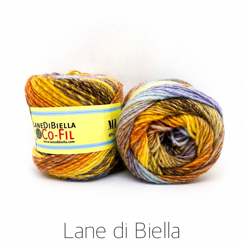 Gomitoli di Lane Mondial-HAPPY COLOUR-MISTO Lana Merino-100 g - 350 m