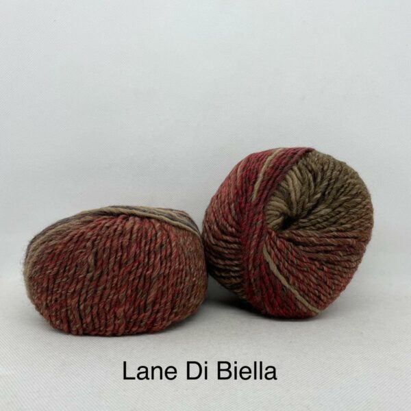 Gomitolo Misto Lana Gr 50 mt 90 marrone sfumato