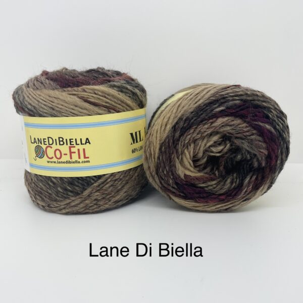 Gomitolo Misto Lana Grammi 100 Metri 180 Marrone sfumato