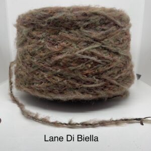 Rocca Misto Lana Garzato Himalaya Marrone Pastello/Rame Gr.1100 Titolo 1200 (100gr/120Mt.)  Campionatura Da Collezione  ML 1153