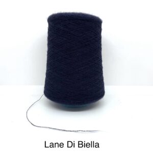 Rocca Misto Lana Garda Blu Marino Ritorto a 2 Capi Gr. 300 Titolo 2/40 (100 Gr / 2000 Mt ) ML 1213