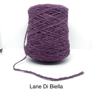 Rocca Misto Lana Mapo Viola Melanzana Brine’ Gr. 500 Titolo 1100 (100 Gr./ 110 Mt.) Campionatura Da Collezione ML 1292