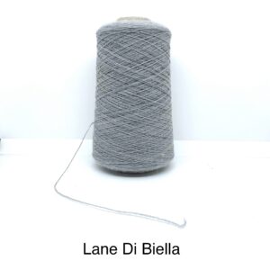 Rocca Pura Lana Stiria Superwash Grigio Perla Gr. 200 Titolo 2/16 (100 Gr / 800 Mt ) Campionatura Da Collezione PL 104