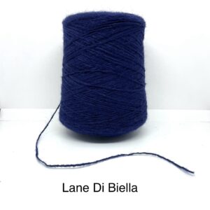 Rocca Misto Lana Canberra Blu Di Persia Gr. 350 Titolo 3500 (100 Gr./ 350 Mt.) Campionatura Da Collezione ML 1324
