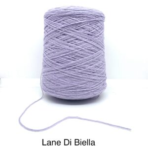 Rocca Misto Lana Husky Fine Glicine Chiaro Gr. 350 Titolo 3400 (100 Gr./ 340 Mt.) Campionatura Da Collezione ML 1347