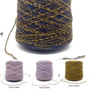 Rocca Misto Lana Agua 50 Gr. 700 Titolo 1800 (100 Gr./ 180 Mt.) Campionatura Da Collezione ML 1391