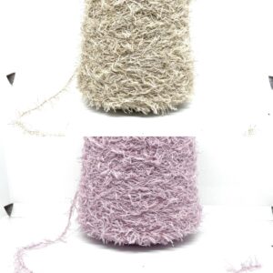 Rocca Misto Lana Tribal Lux Fantasia Gr.470 Titolo 1400 (Gr.100/ Mt.140) Campionatura Da Collezione ML 1402