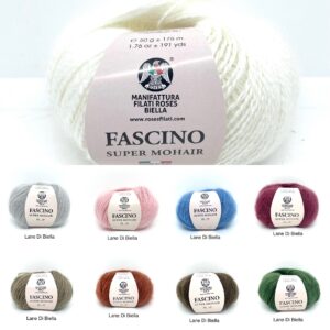 Gomitolo Misto Mohair Fascino  Gr.50 / 175Mt  ML 1423